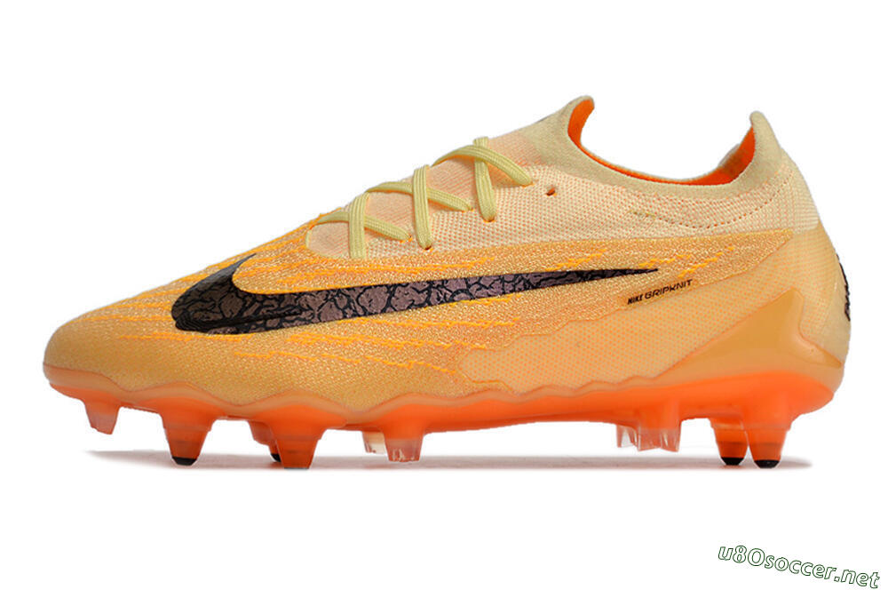 Men's Nike Phantom GX Elite Link Pro SG Football Boots - Orange/Pink/Black 0