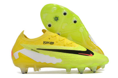 Men's Nike Phantom GX Elite Link Pro SG Football Boots - Yellow/Green/Black/White