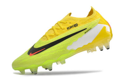 Men's Nike Phantom GX Elite Link Pro SG Football Boots - Yellow/Green/Black/White