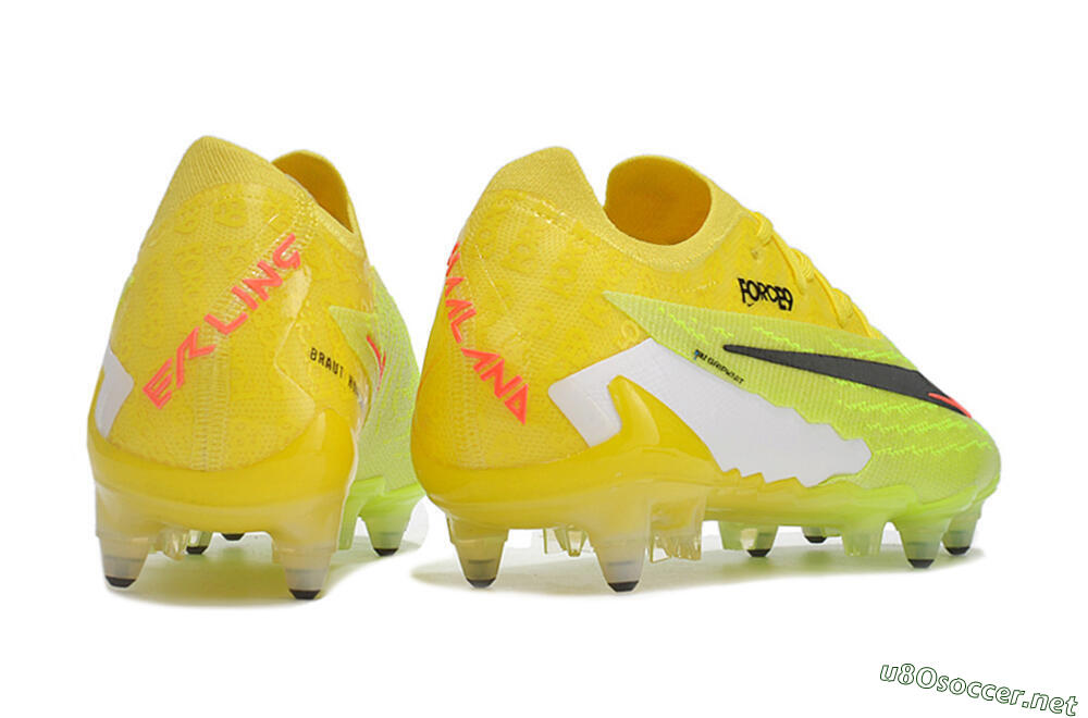 Men's Nike Phantom GX Elite Link Pro SG Football Boots - Yellow/Green/Black/White 6