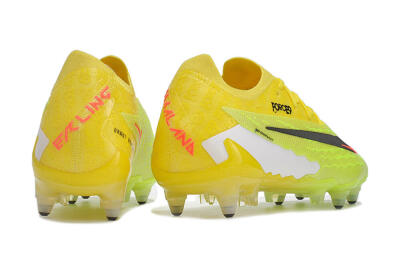 Men's Nike Phantom GX Elite Link Pro SG Football Boots - Yellow/Green/Black/White