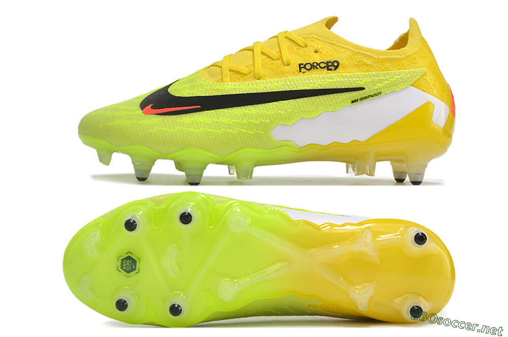 Men's Nike Phantom GX Elite Link Pro SG Football Boots - Yellow/Green/Black/White 1