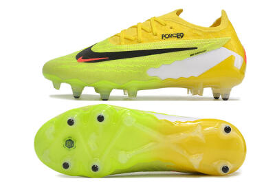 Men's Nike Phantom GX Elite Link Pro SG Football Boots - Yellow/Green/Black/White