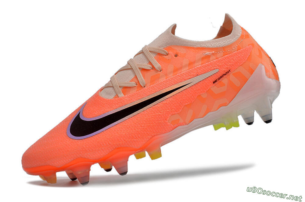 Men's Nike Phantom GX Elite Link Pro SG Football Boots - Pink/Black/Purple 5