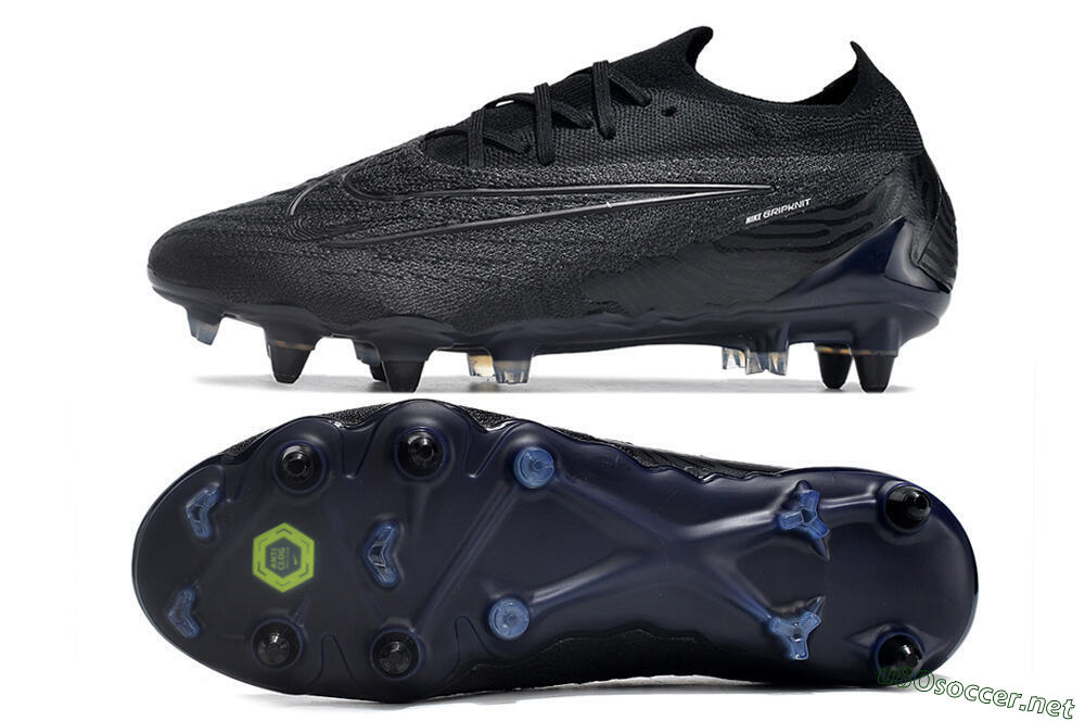 Men's Nike Phantom GX Elite Link Pro SG Football Boots - Black/Blue 1