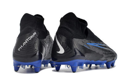 Men's Nike Phantom GX Elite DF Link Pro SG Football Boots - Black/Grey/Blue