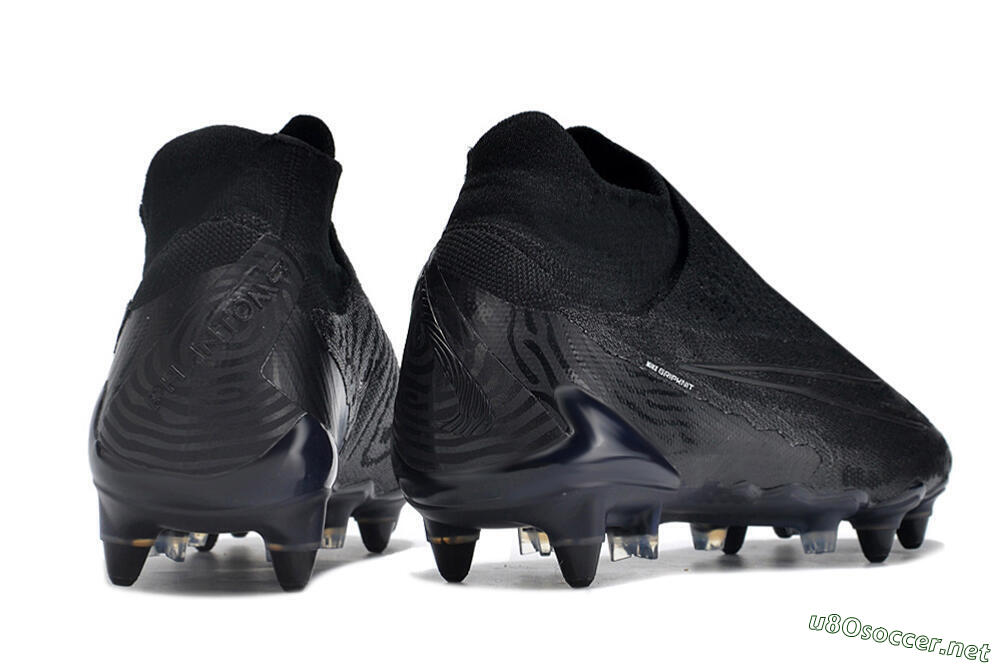 Men's Nike Phantom GX Elite DF Link Pro SG Football Boots - Black/Blue 6
