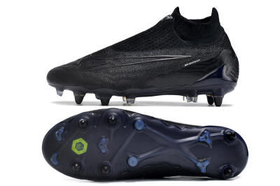 Men's Nike Phantom GX Elite DF Link Pro SG Football Boots - Black/Blue