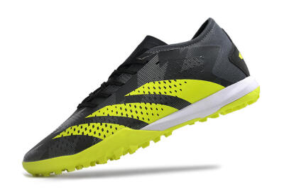 Men's Adidas Predator Accuracy.3 TF Football Shoes - Black/Green/White