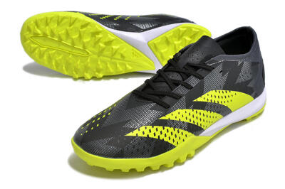 Men's Adidas Predator Accuracy.3 TF Football Shoes - Black/Green/White