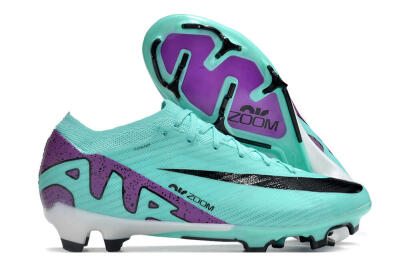 Men's Nike Air Zoom Mercurial Vapor 15 Elite FG Football Boots - Blue/Purple/Black