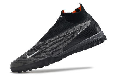 Unisex Nike Phantom GX Elite DF Link TF Football Shoes - Black/White