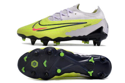 Men's Nike Phantom GX Elite SG Football Boots - Grey/Yellow/Black