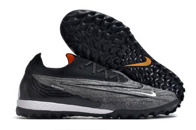 Men's Nike Phantom GX Elite TF Football Shoes - Black/White/Grey