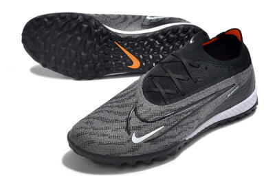 Men's Nike Phantom GX Elite TF Football Shoes - Black/White/Grey