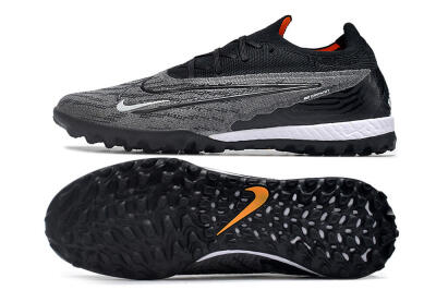 Men's Nike Phantom GX Elite TF Football Shoes - Black/White/Grey