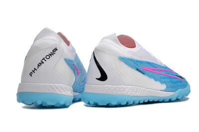 Men's Nike Phantom GX Elite TF Football Shoes - Blue/White/Pink
