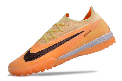 Men's Nike Phantom GX Elite TF Football Shoes - Orange/Pink/Black
