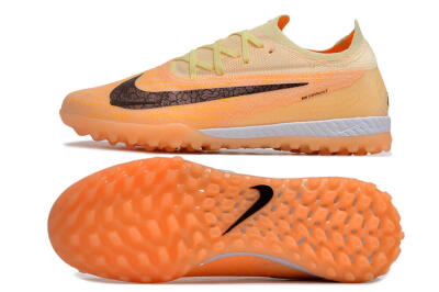 Men's Nike Phantom GX Elite TF Football Shoes - Orange/Pink/Black