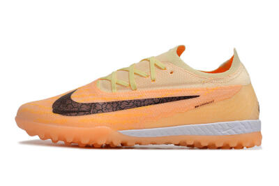 Men's Nike Phantom GX Elite TF Football Shoes - Orange/Pink/Black