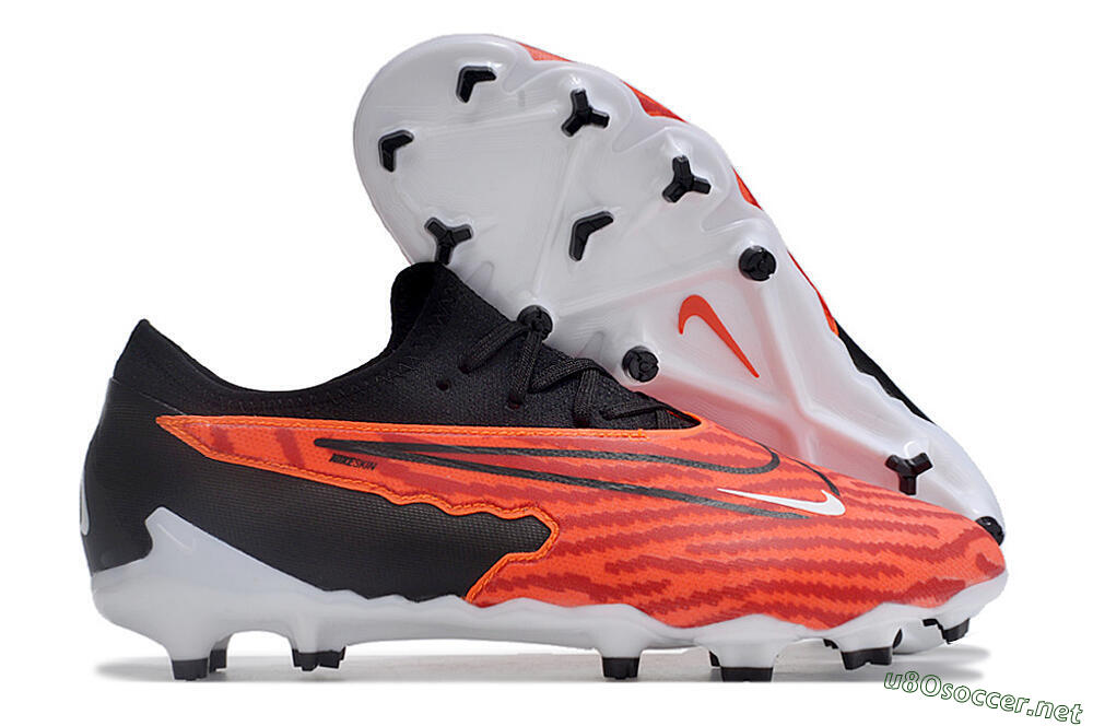 Men's Nike Phantom GX Academy FG Football Boots - Red/Black/White 2