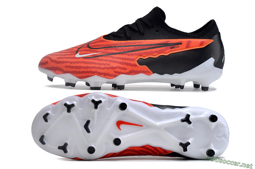 Men's Nike Phantom GX Academy FG Football Boots - Red/Black/White 1