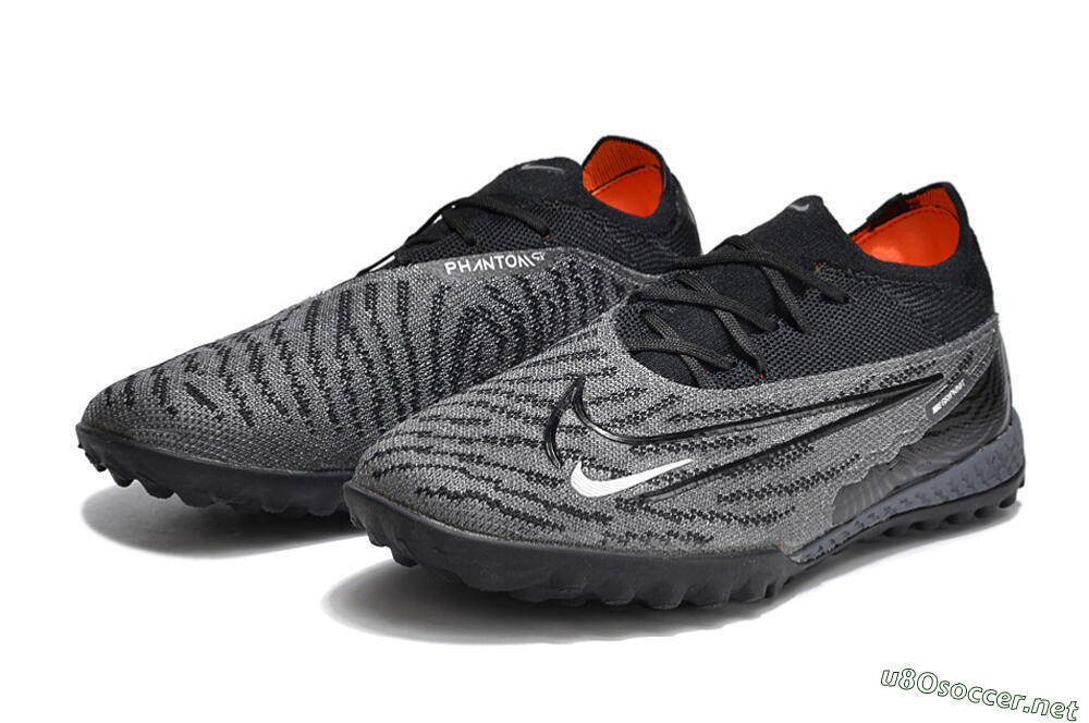Unisex Nike Phantom GX Elite TF Football Shoes - Black/Grey/White 5