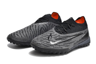 Unisex Nike Phantom GX Elite TF Football Shoes - Black/Grey/White