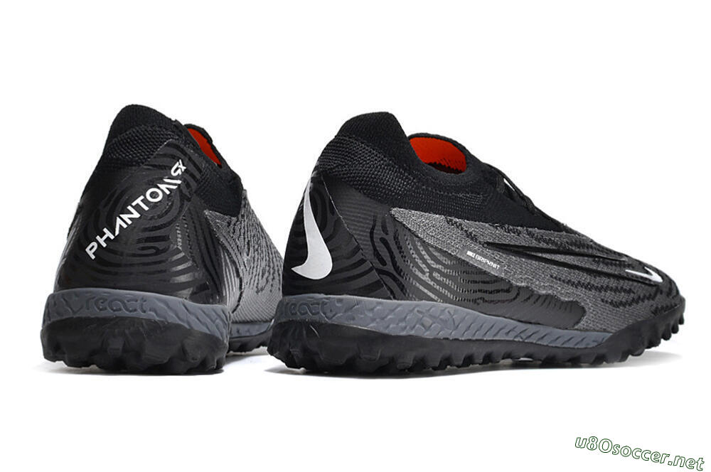Unisex Nike Phantom GX Elite TF Football Shoes - Black/Grey/White 9