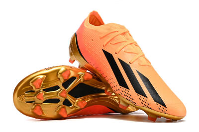 Men's Adidas X Speedportal .1 2022 World Cup Boots FG Football Boots - Orange/Black/Gold