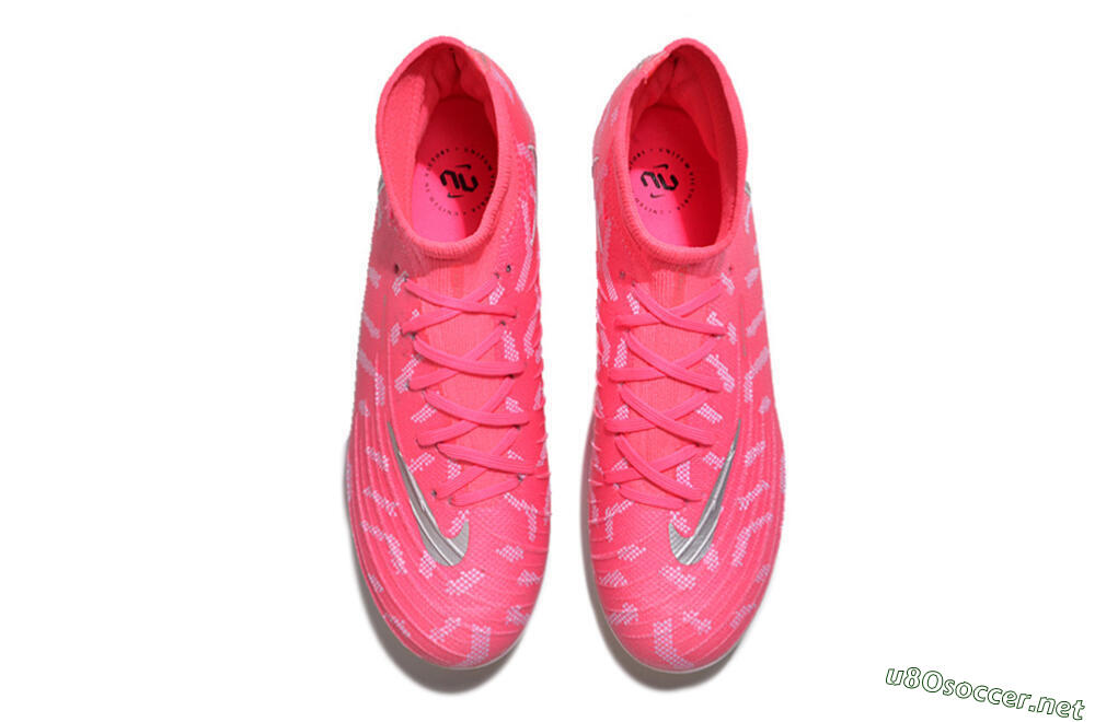 Men's Nike Phantom Luna Elite FG Football Boots - Red/Silver/White 4