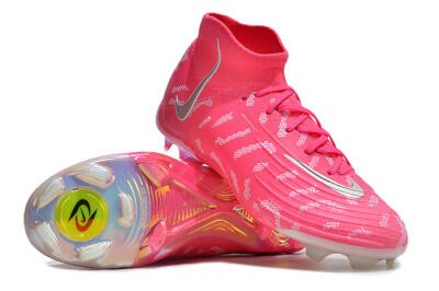 Men's Nike Phantom Luna Elite FG Football Boots - Red/Silver/White