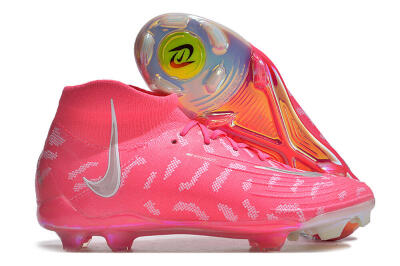 Men's Nike Phantom Luna Elite FG Football Boots - Red/Silver/White