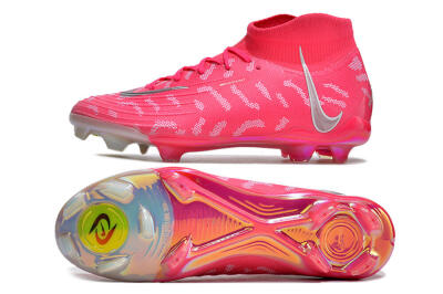 Men's Nike Phantom Luna Elite FG Football Boots - Red/Silver/White