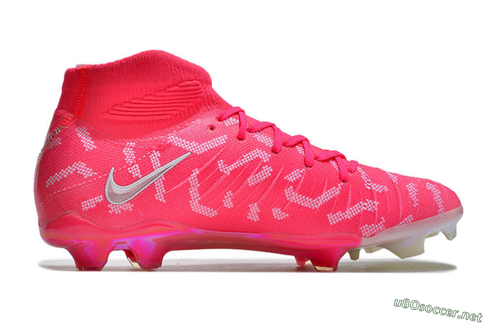Men's Nike Phantom Luna Elite FG Football Boots - Red/Silver/White 7