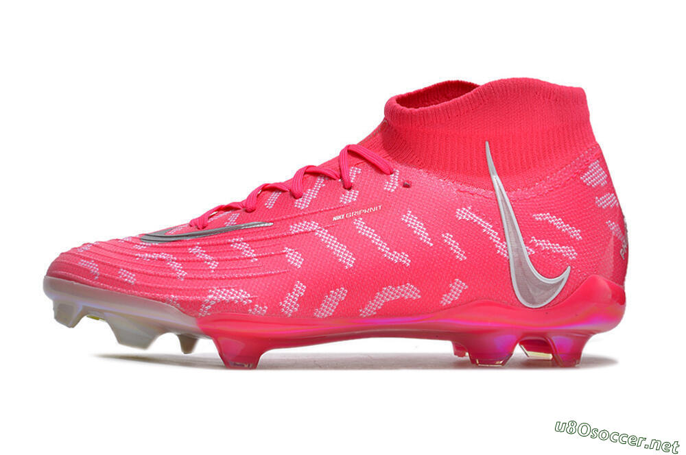 Men's Nike Phantom Luna Elite FG Football Boots - Red/Silver/White 0