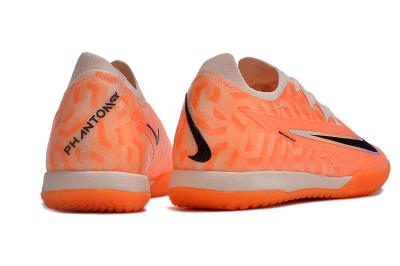 Men's Nike Phantom GX Elite IC Football Shoes - Orange/Black/Purple