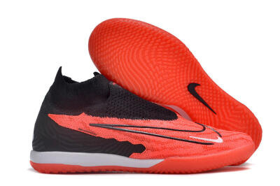 Men's Nike Phantom GX Elite DF Link IC Football Shoes - Red/Black/White
