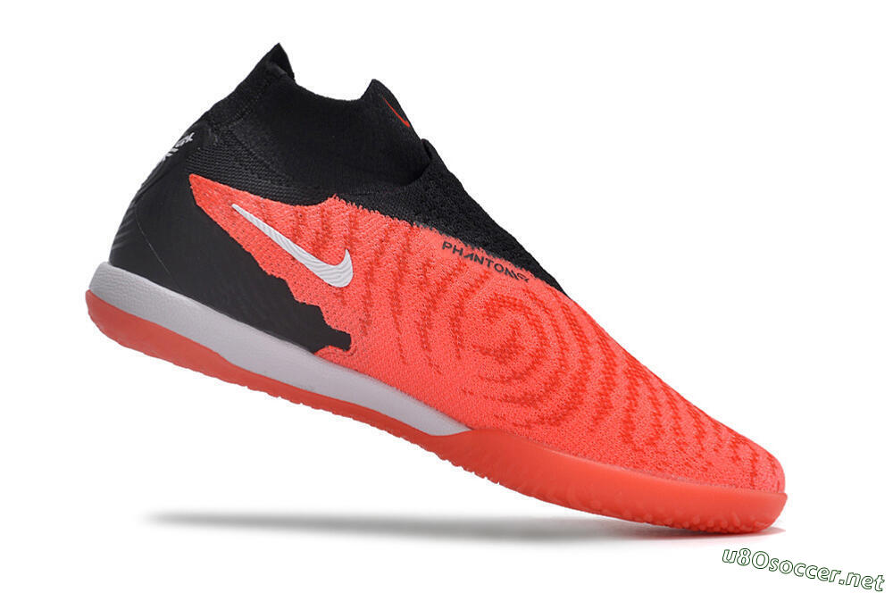 Men's Nike Phantom GX Elite DF Link IC Football Shoes - Red/Black/White 4