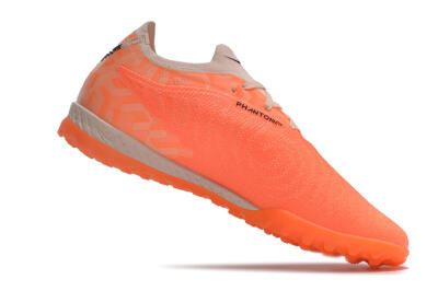 Men's Nike Phantom GX Elite TF Football Shoes - Orange/Black/Purple