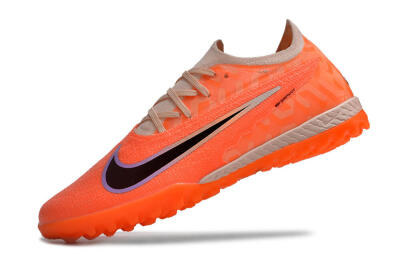 Men's Nike Phantom GX Elite TF Football Shoes - Orange/Black/Purple