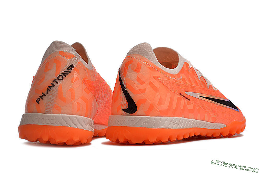 Men's Nike Phantom GX Elite TF Football Shoes - Orange/Black/Purple 6