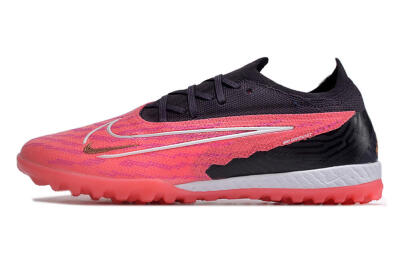 Men's Nike Phantom GX Elite TF Football Shoes - Pink/White/Black