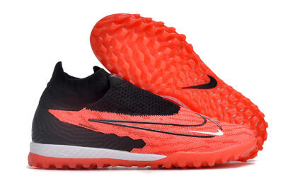 Men's Nike Phantom GX Elite DF Link TF Football Shoes - Red/Black/White