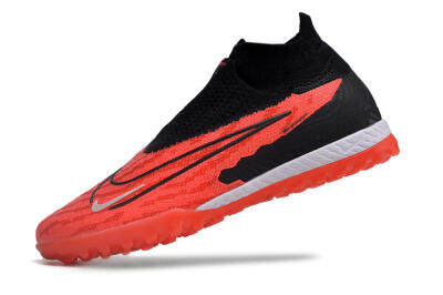 Men's Nike Phantom GX Elite DF Link TF Football Shoes - Red/Black/White