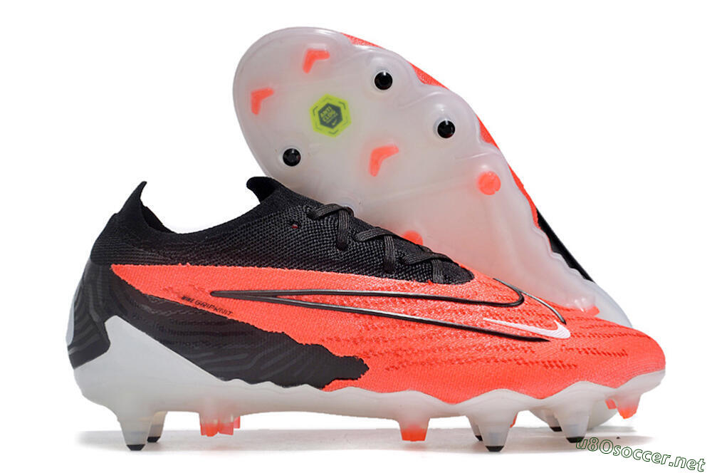 Men's Nike Phantom GX Elite Link Pro SG Football Boots - Red/White/Black 2