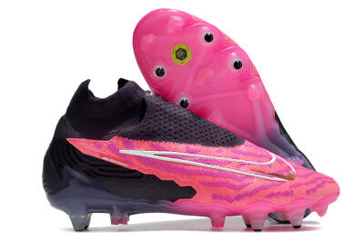Men's Nike Phantom GX Elite Link Pro SG Football Boots - Pink/White/Black