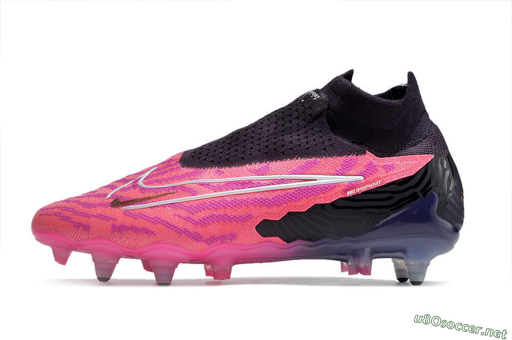 Men's Nike Phantom GX Elite Link Pro SG Football Boots - Pink/White/Black 0
