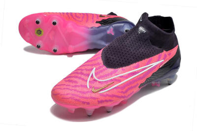 Men's Nike Phantom GX Elite Link Pro SG Football Boots - Pink/White/Black