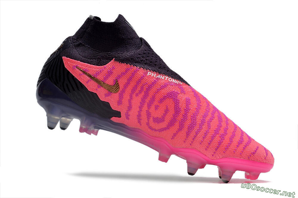 Men's Nike Phantom GX Elite Link Pro SG Football Boots - Pink/White/Black 4